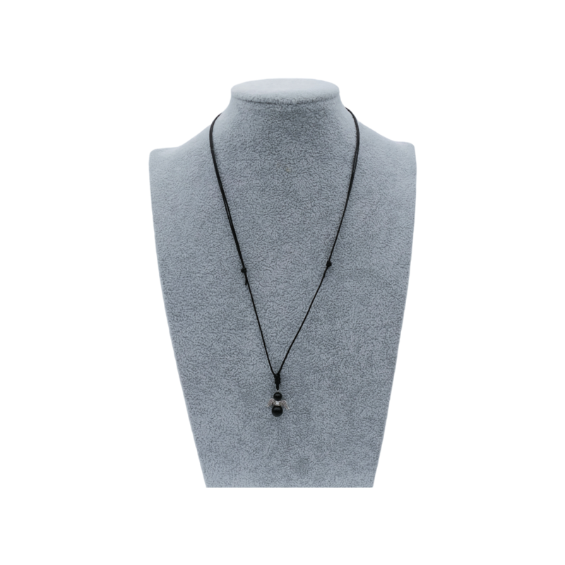 Collier Ange et perles d'Onyx