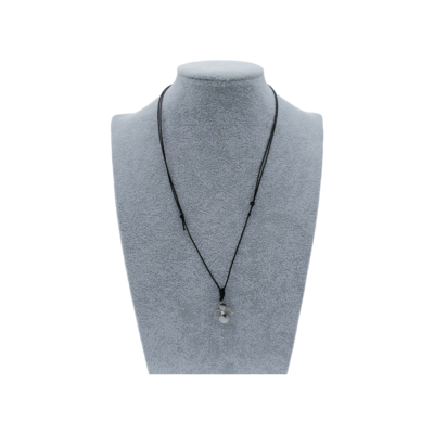 Collier Ange et perles de Quartz Tourmaline