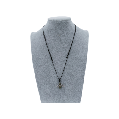 Collier Ange et perles de Pyrite