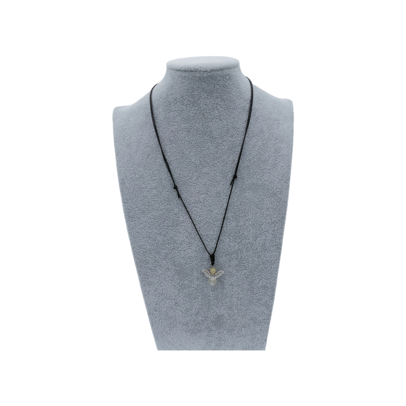 Collier Ange et perles de Quartz rutile