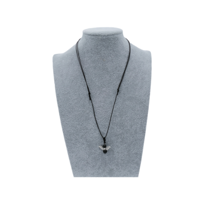 Collier Ange et perles de Tourmaline
