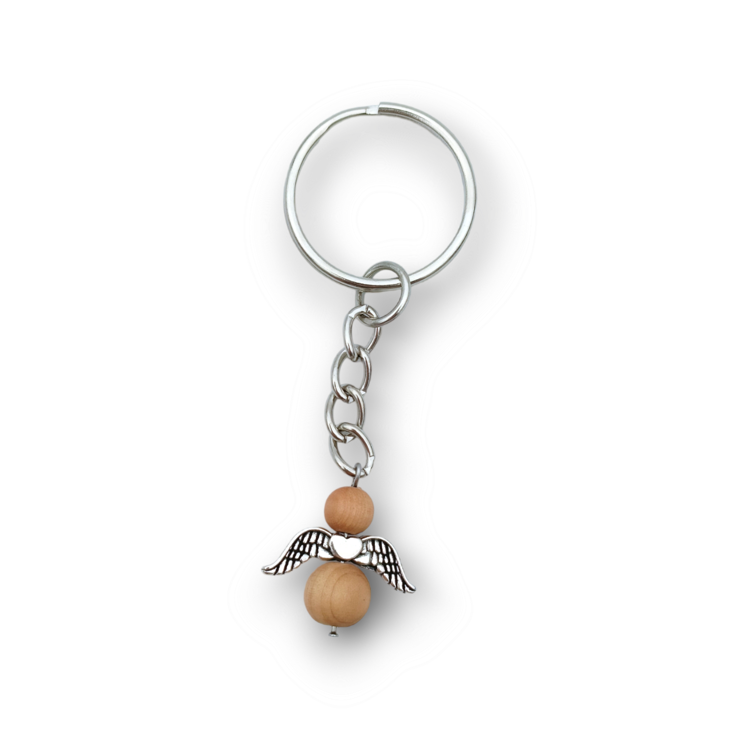 Porte-clés ange - Cèdre