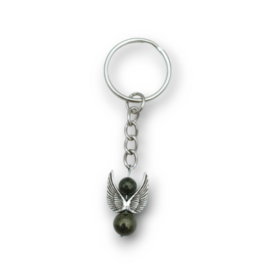 Porte-clés ange - Pyrite