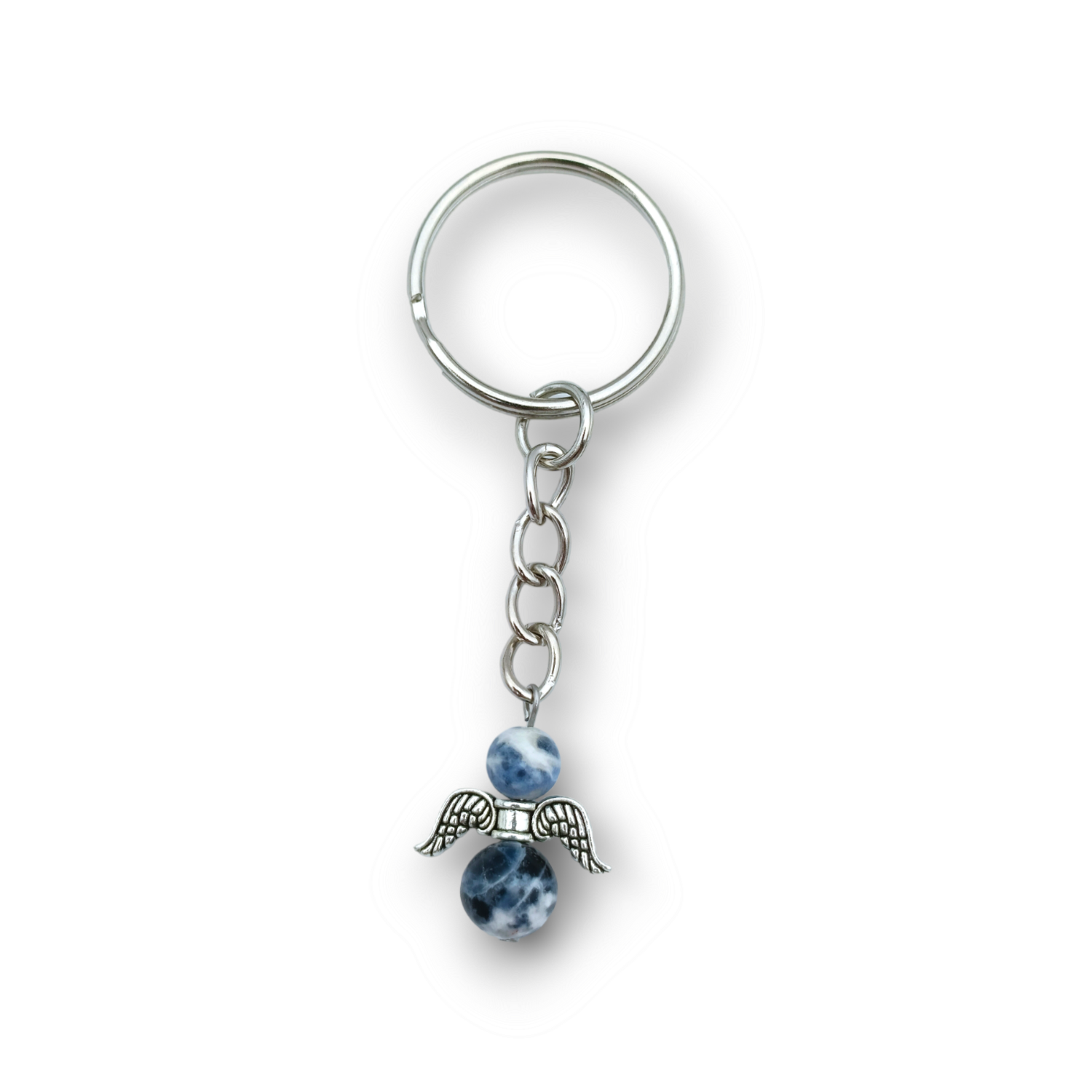 Porte-clés ange - Sodalite