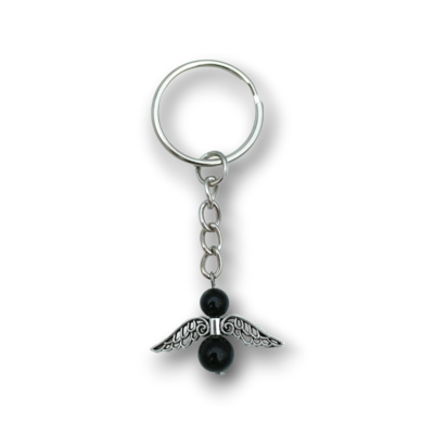 Porte-clés ange - Tourmaline