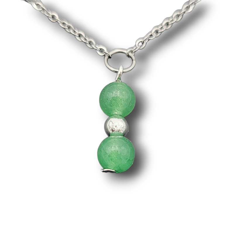 Bracelet de cheville - Perles d'Aventurine verte