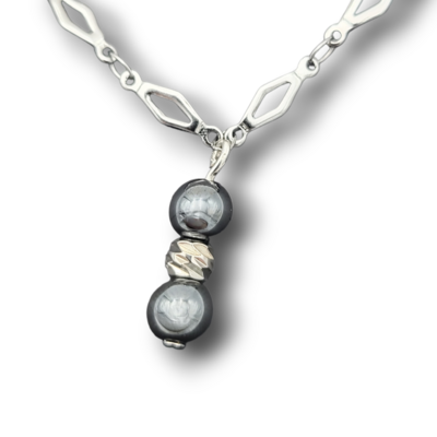 Bracelet de cheville - Perles d'Hématite