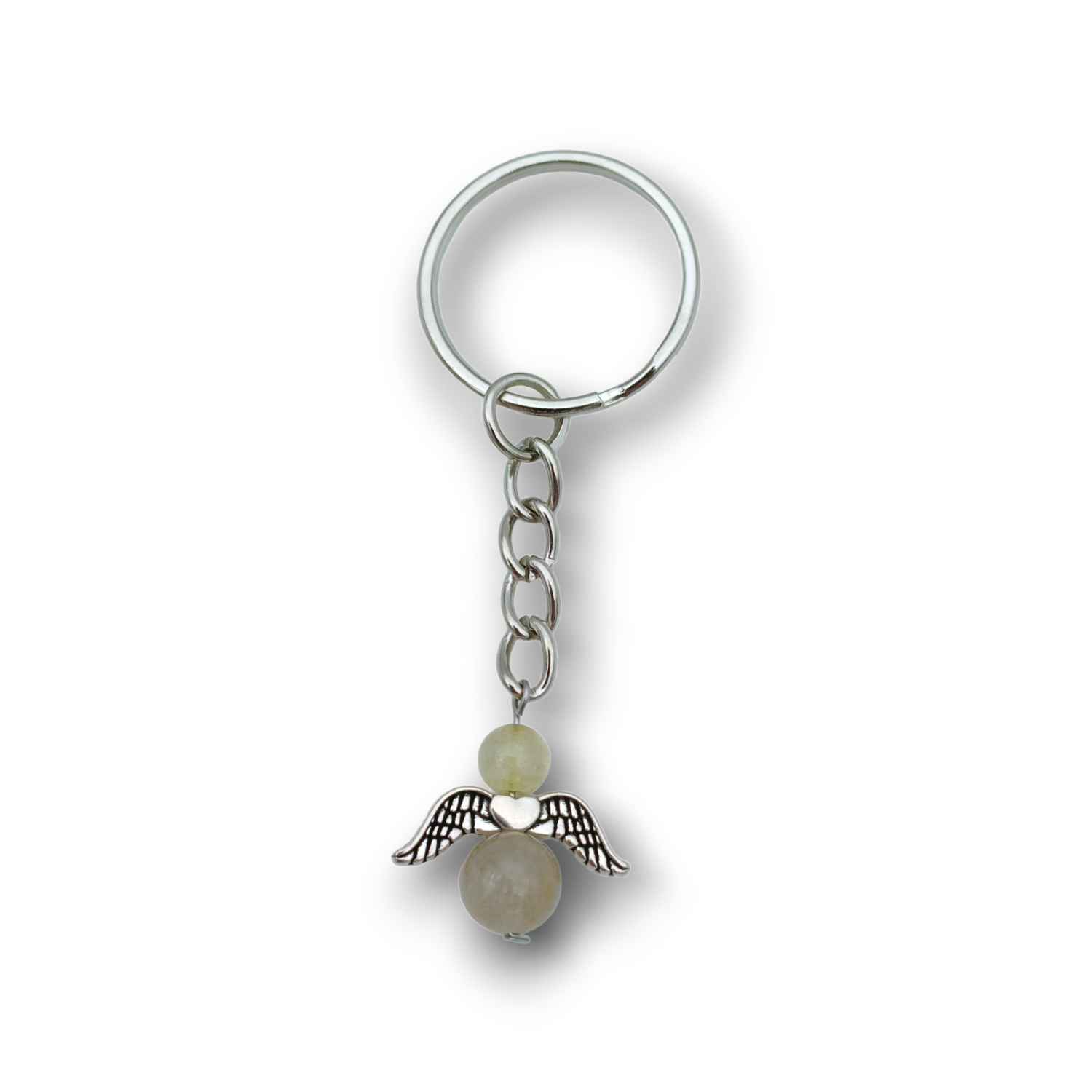 Porte-clés ange - Quartz rutile