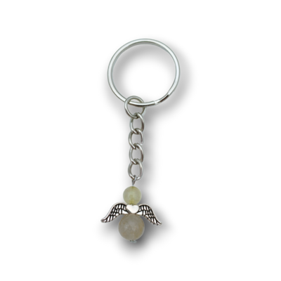 Porte-clés ange - Quartz rutile