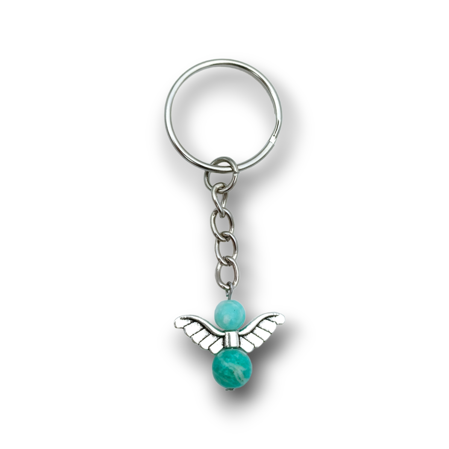 Porte-clés ange - Amazonite