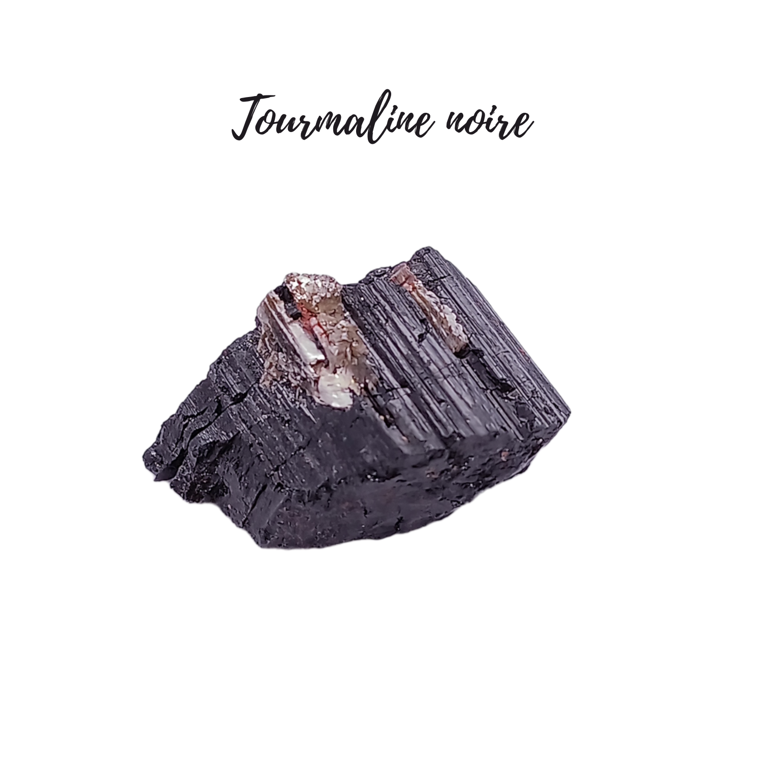 Tourmaline noire brute