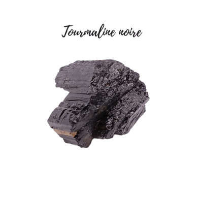Tourmaline noire brute
