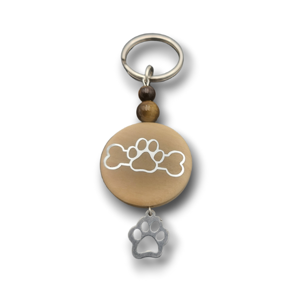 Porte-clés Patoune personnalisable