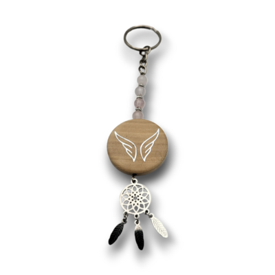 Porte-clés Ailes d'ange personnalisable
