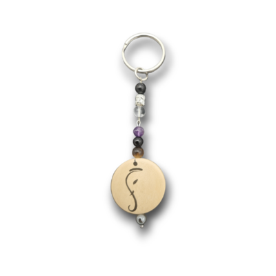 Porte-clés Ganesh personnalisable