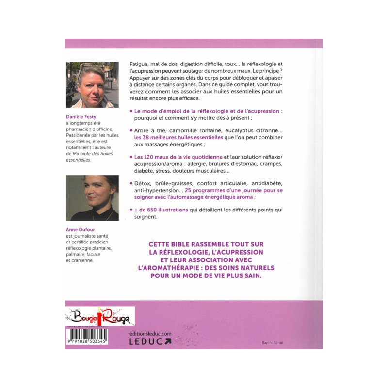 Ma bible de la réflexologie et de l'acupression