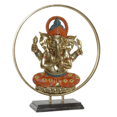 Statue Ganesh dans un cercle