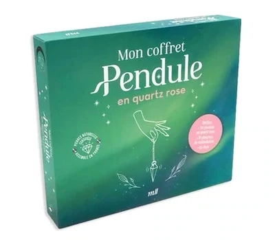 Mon coffret Pendule en quartz rose