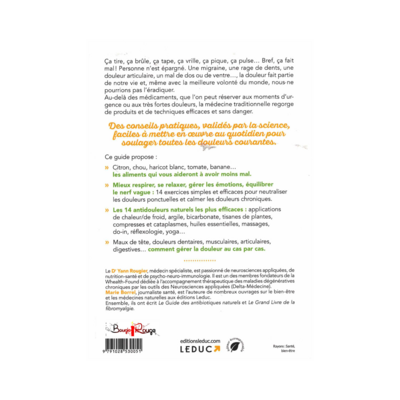 Le Guide des antidouleurs naturels