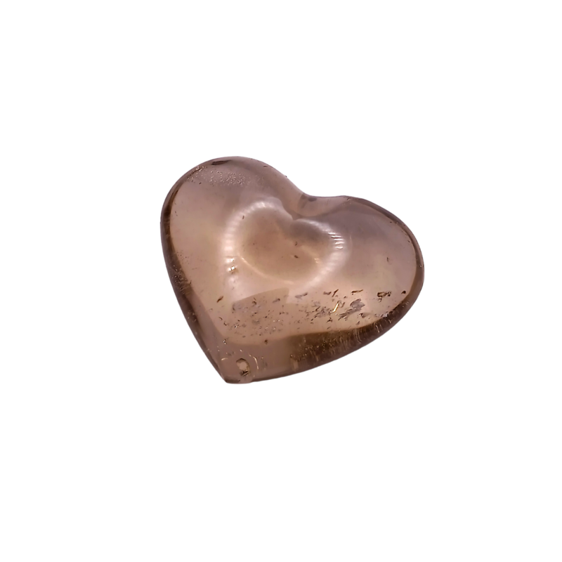 Cœur en Quartz fumé - 20-30 gr