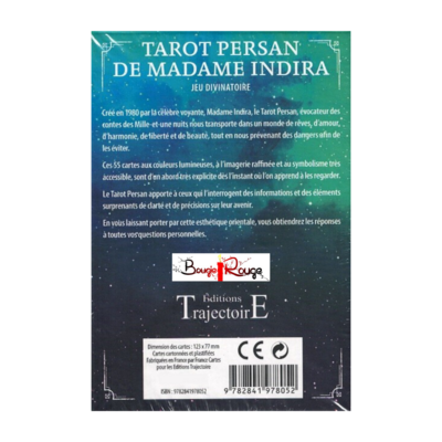 Tarot Persan de Madame Indira coffret Grimaud
