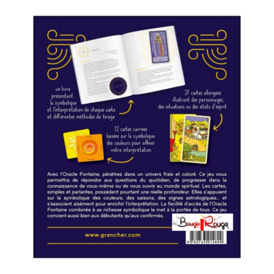 L'oracle fontaine le livre et le jeu original