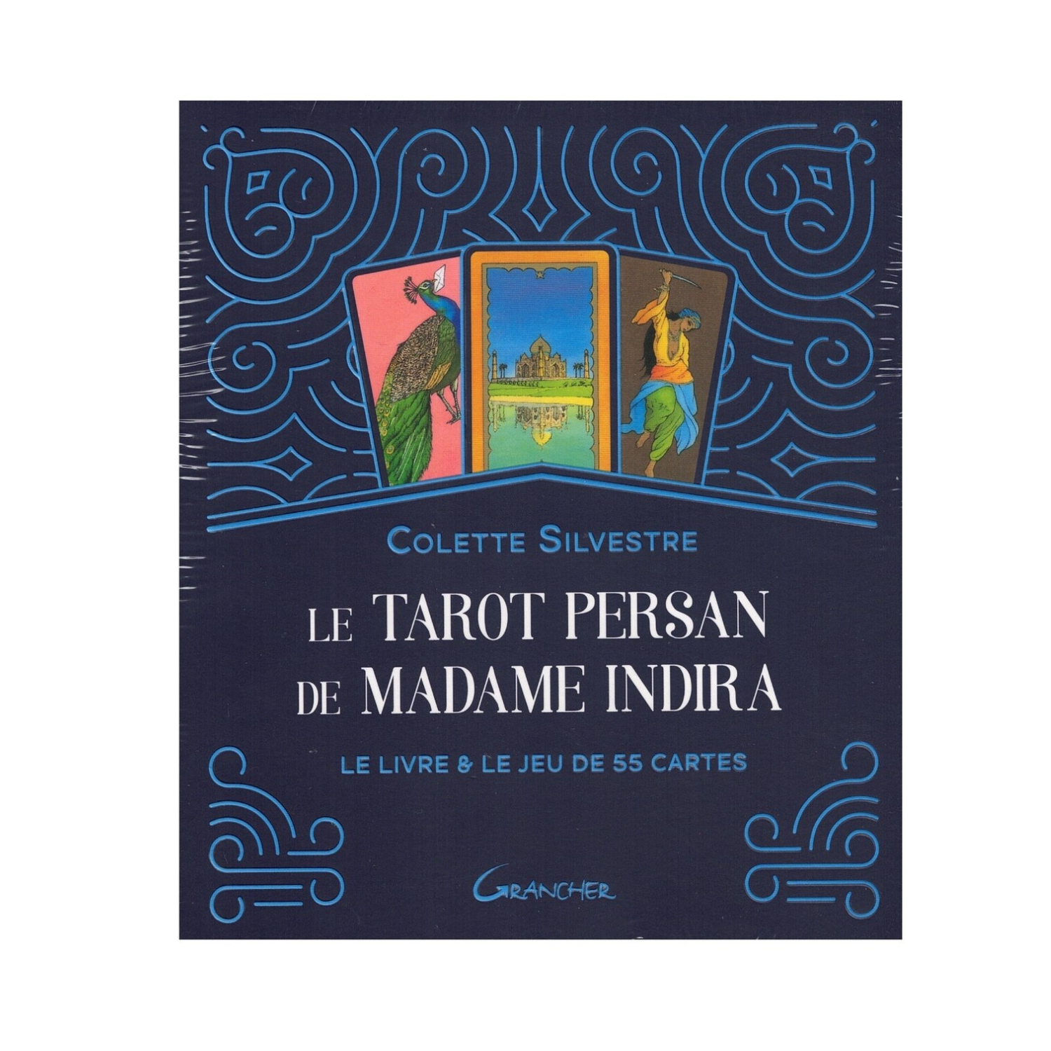 Le tarot persan de Madame Indira le livre et le jeu coffret Grancher