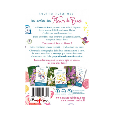 Les cartes des Fleurs de Bach