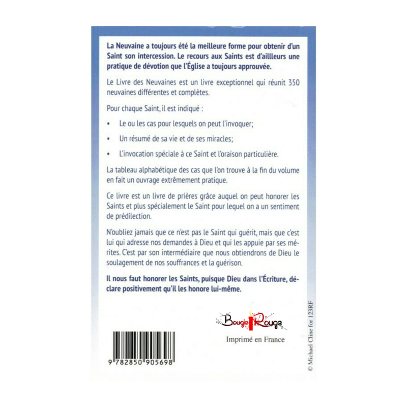 Le livre des neuvaines