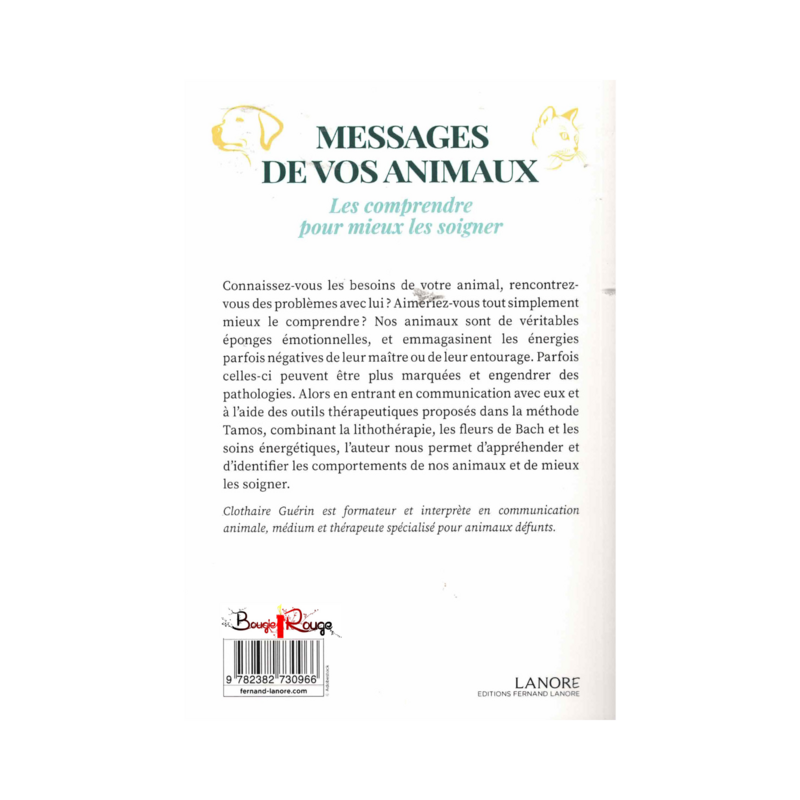 Messages de vos animaux