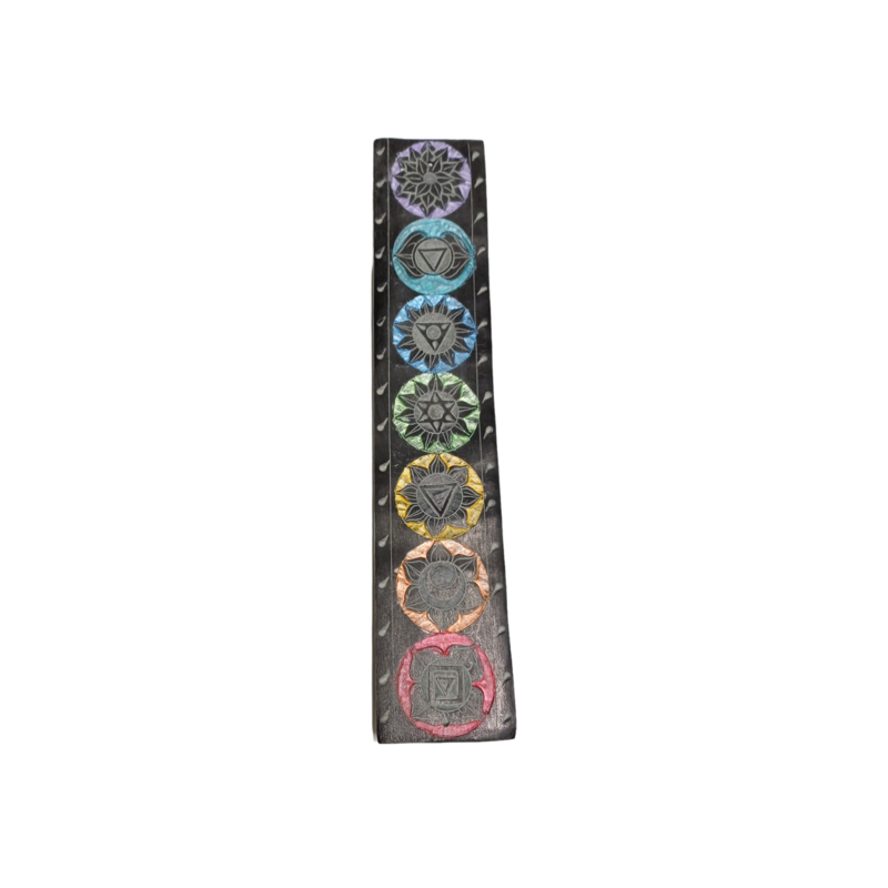 Porte-encens sculpté 7 Chakras