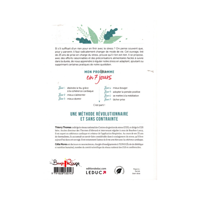Mon programme anti-stress en 7 jours
