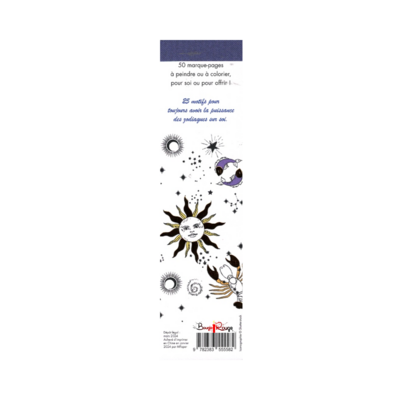 Astro - Marque-pages à peindre ou à colorier