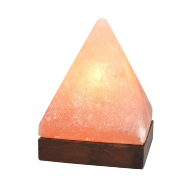 Lampe en Cristal de Sel - Pyramide