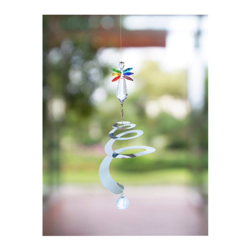 Mobile Attrape-soleil - Cristal Ruban Multicolore