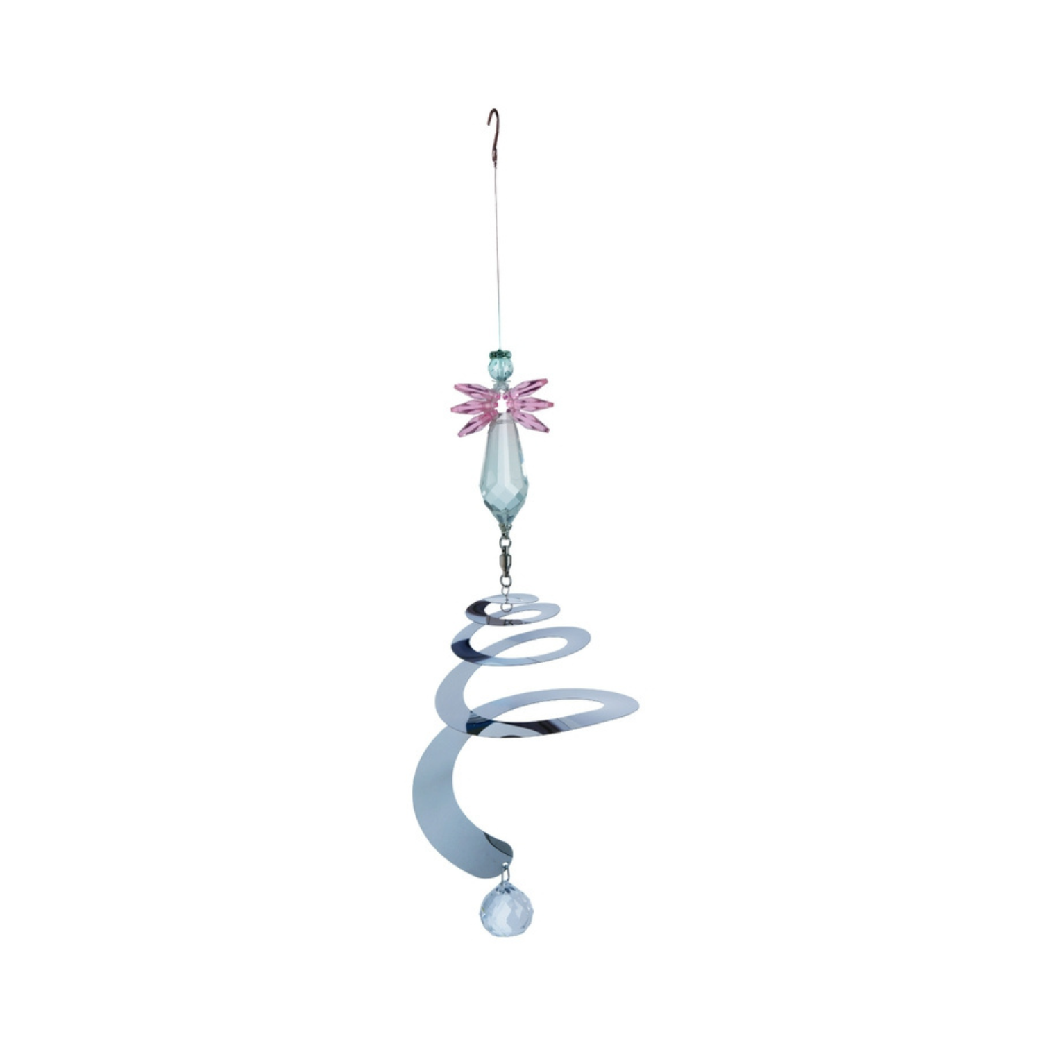 Mobile Attrape-soleil - Cristal Ruban Rose