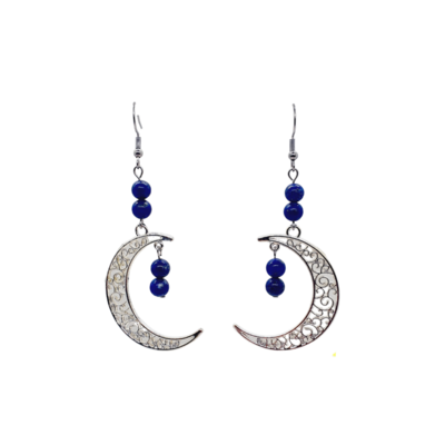 Boucles d&#39;Oreilles - Lapis Lazuli - 6 mm