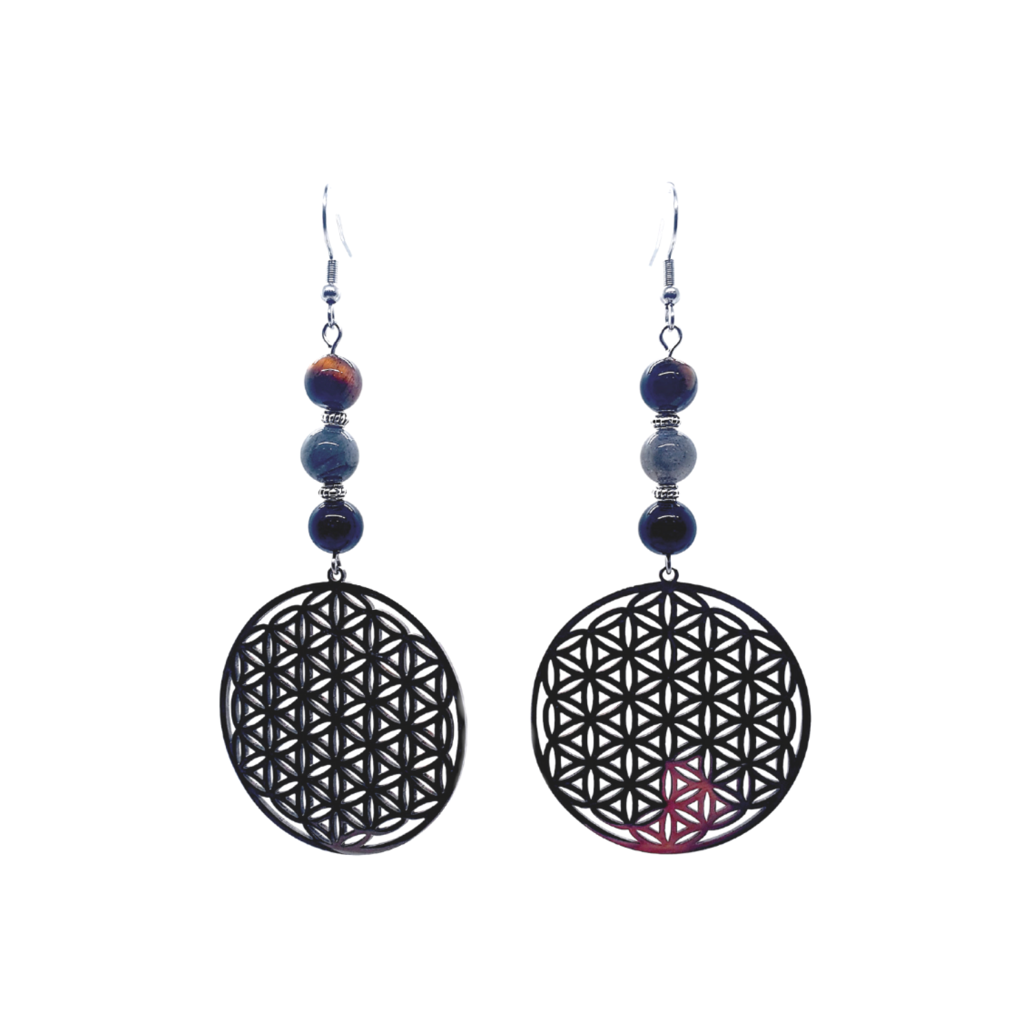 Boucles d&#39;Oreilles - Protection - 8mm
