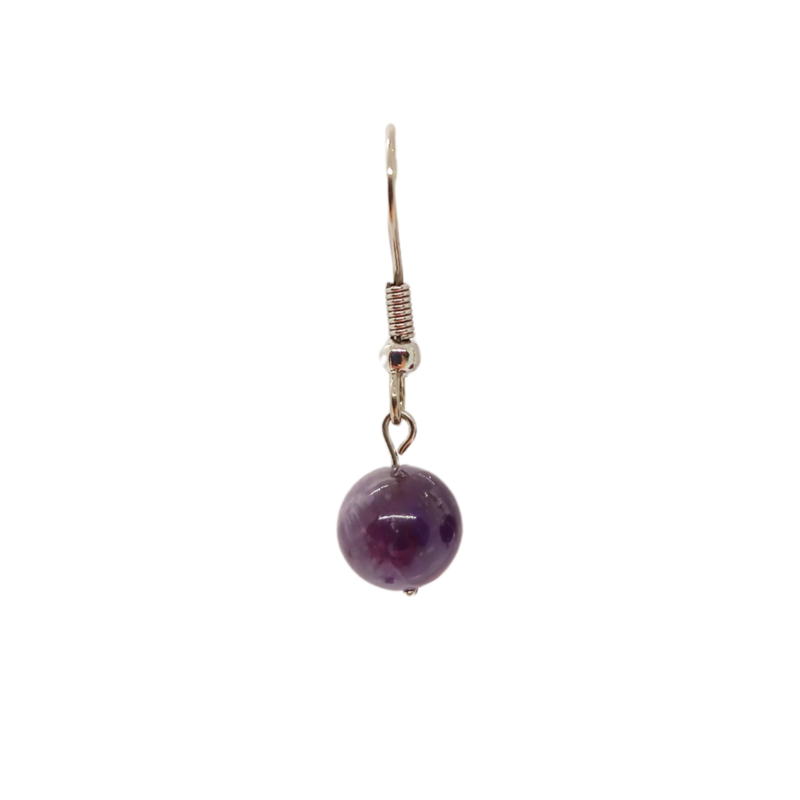 Boucles d'oreilles - Améthyste
