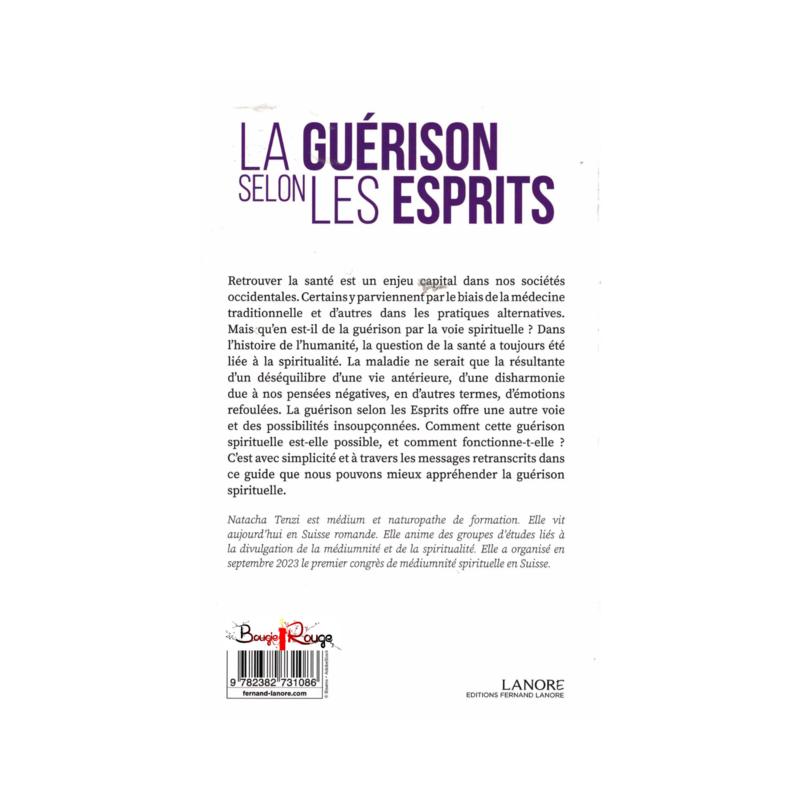La guérison selon les esprits