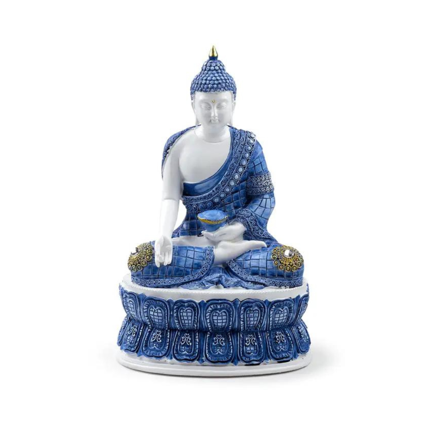 Figurine Bouddha Thaïlandais - Lotus