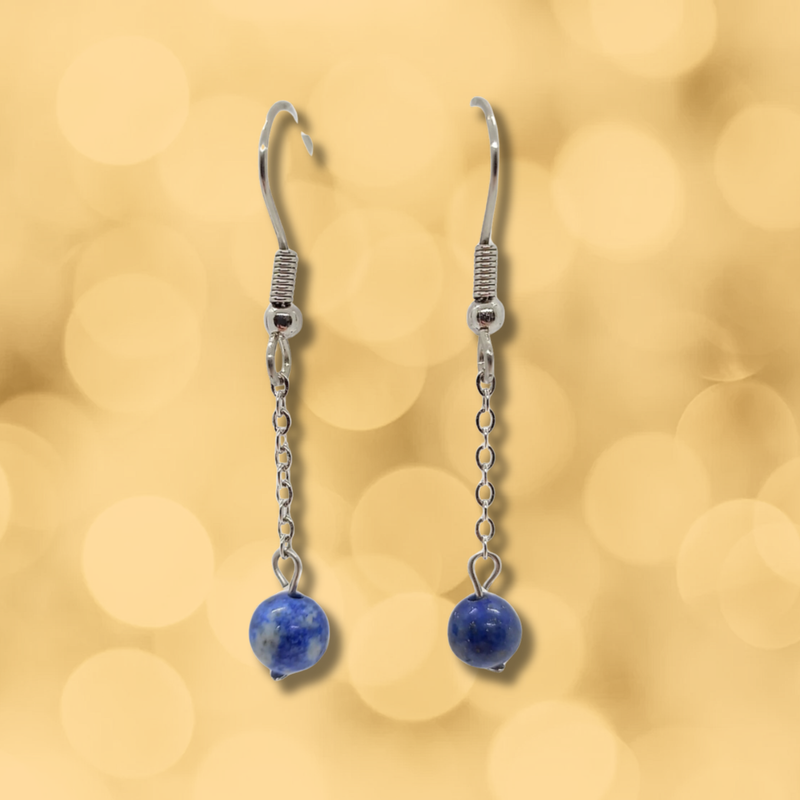 Boucles d'oreilles - Lapis-Lazuli