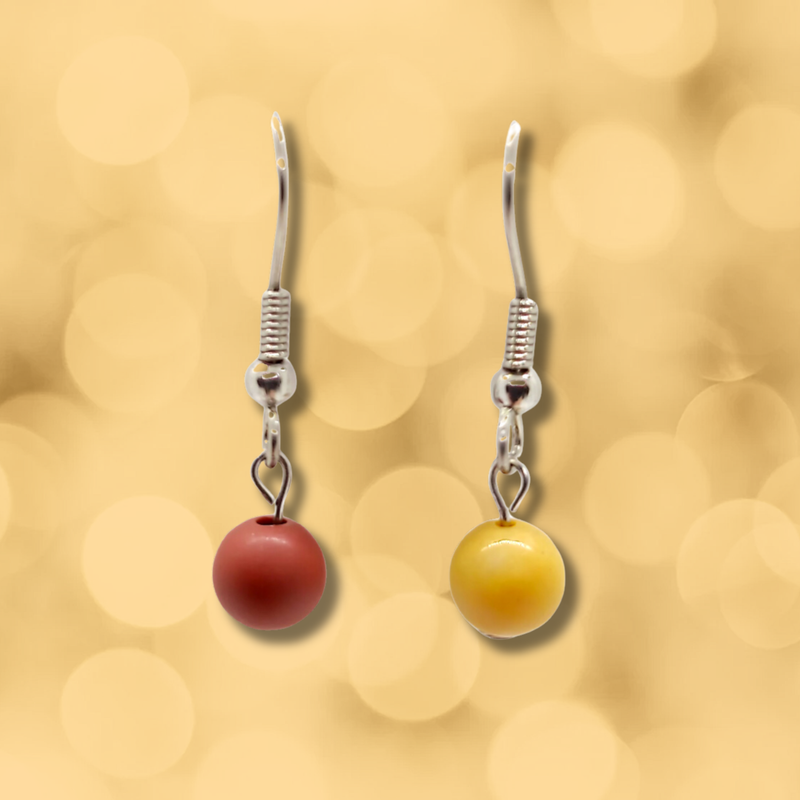 Boucles d'oreilles - Mookaïte mate