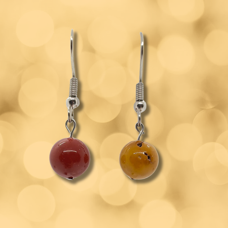 Boucles d'oreilles - Mookaïte