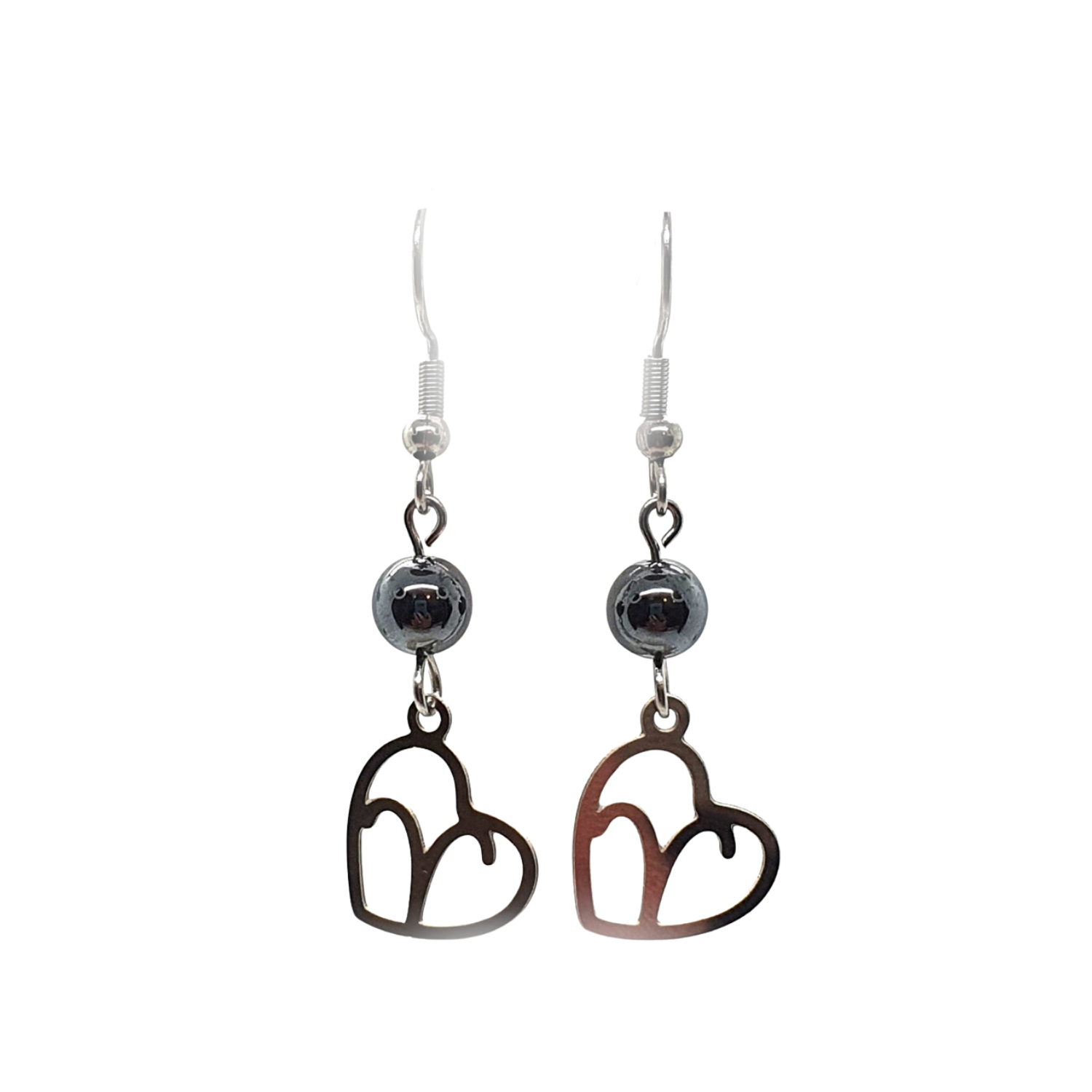 Boucles d&#39;oreilles Astro - Bélier - Hématite