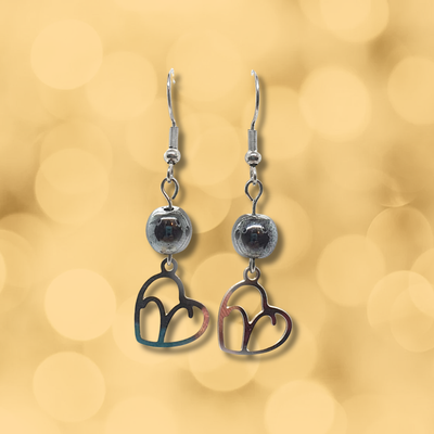 Boucles d'oreilles Astro - Bélier - Hématite