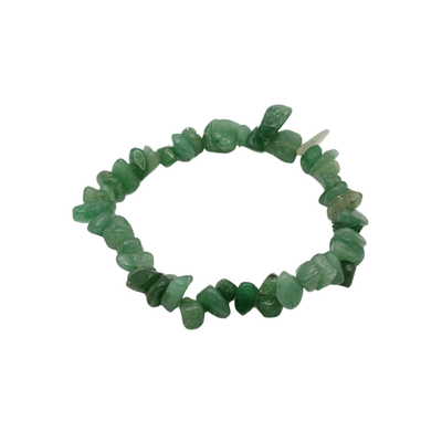 Bracelet chips Aventurine verte