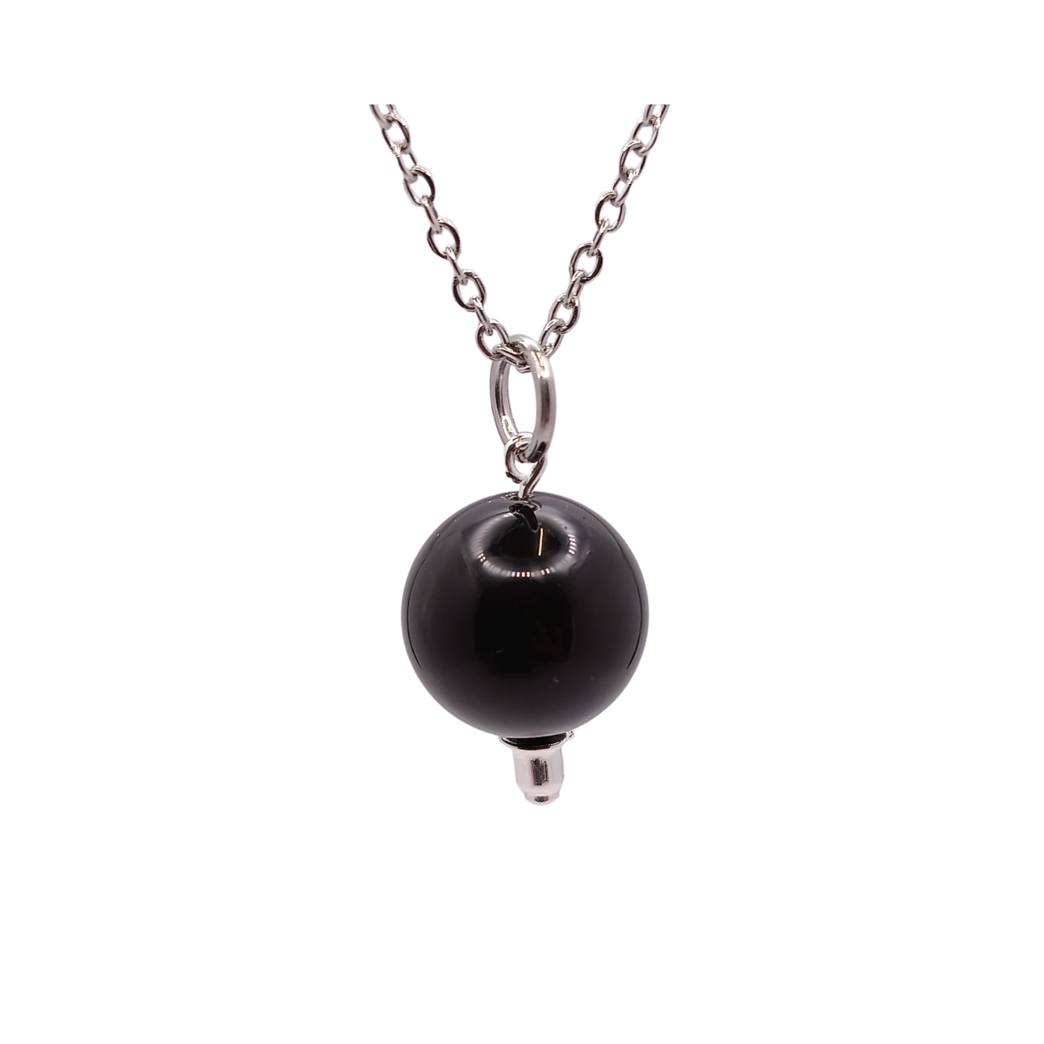 Collier et pendule - Obsidienne oeil céleste