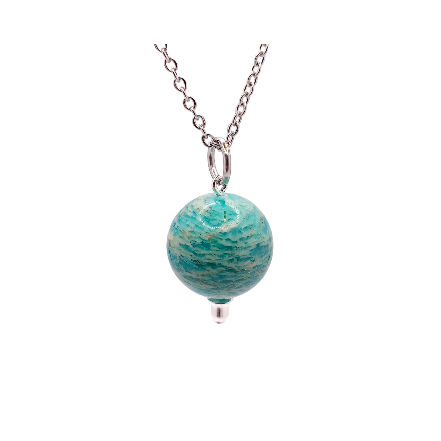 Collier et pendule - Amazonite