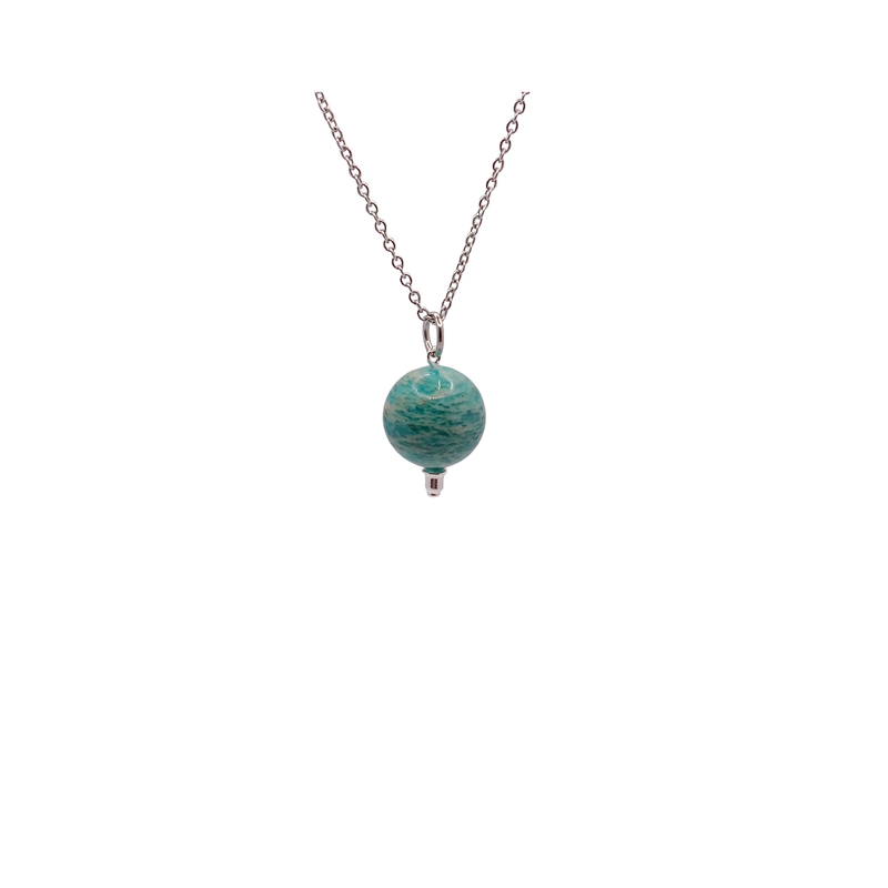 Collier et pendule - Amazonite